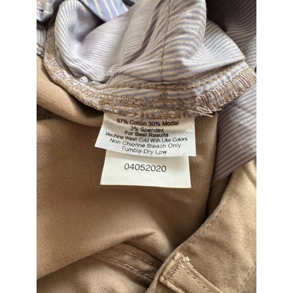 Peter Millar Superior Soft Corduroy Five-Pocket Pant in Khaki Mens Size 34W 32L - Picture 6 of 6